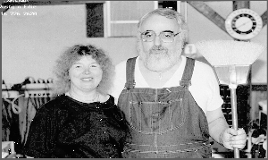 Russell and Edwina Hardenburgh, the sysops of Rusty n Edie's BBS